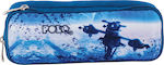 Polo Pencil Case with 1 Compartment Blue