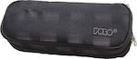 Polo Pencil Case with 1 Compartment Black