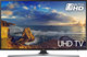 Samsung Smart Τηλεόραση 65" 4K UHD LED UE65MU6120 (2017) UE65MU6122KXXH UE65MU6120WXXN