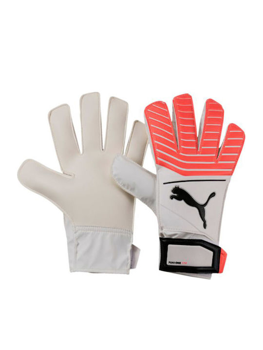 PUMA ONE Grip 17.4 Ръкавици За Вратари Детски Червени