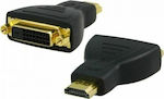 De Tech Converter HDMI male to DVI-D female (17101)