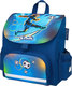 Herlitz Μινι Soft Soccer School Bag Backpack Elementary, Elementary in Blue color