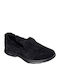Go Step Velvety Дамски Slip-On Кожени Черни