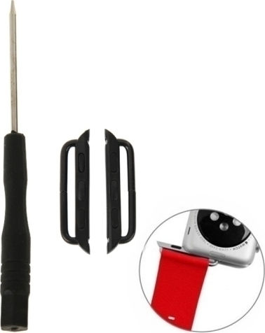 Connector Adapter for Apple Watch 42mm Μπαρέτες Μαύρο (Apple Watch 42mm)