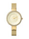 Obaku Watch with Gold Metal Bracelet V179LEGGMG