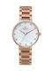 Obaku Uhr mit Rose Gold Metallarmband V189LXVWSV