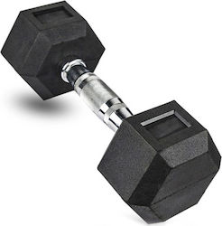 MDS Sechseckiger Kurzhantel 17,5kg Hantel Sechseck Gummi 1 x 17,5kg