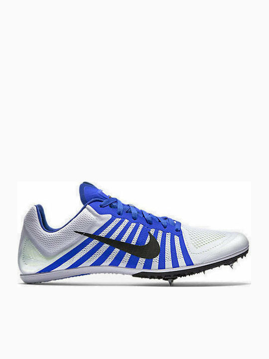 Nike Zoom D Ανδρικά Αθλητικά Παπούτσια Spikes Λευκά