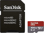 Sandisk Ultra microSDXC 400GB Class 10 U1 A1 UHS-I with Adapter