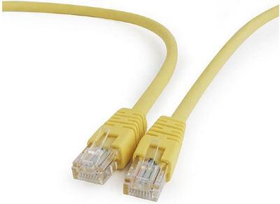 Cablexpert U/UTP Cat.5e Ethernet Network Cable 3m Yellow 1pcs