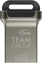 TeamGroup C162 64GB USB 3.0 Argintiu TeamGroup C162 64GB USB 3.0 Argintiu