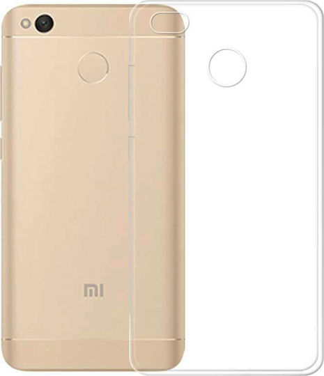 Xiaomi Umschlag Rückseite Silikon 0.8mm Transparent (Redmi 4x)