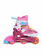 Byox Trina Inline Αυξομειούμενα Rollers Ροζ Παιδικά