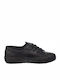 Superga 2750 Pusnakew Femei Sneakers Negre