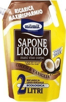 Milmil Professional Liquid Soap Cocco & Vaniglia Refill Coconut 2000ml