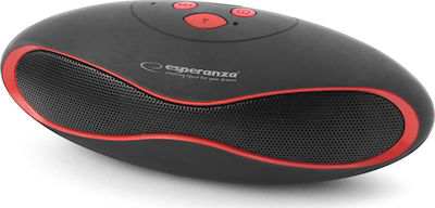 Esperanza Trival Bluetooth Speaker 3W with Radio Black/Red