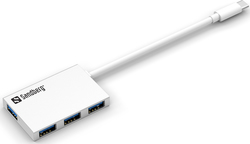 Sandberg Pocket USB Hub 4 Θυρών (USB-C) 136-20