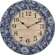 Inart Wall Clock Metallic 3-20-534-0001