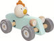 Plan Toys Vehicle Racing Car with Bunny made of Wood for 12++ Months