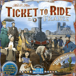 Days of Wonder Game Expansion Ticket to Ride France & Old West for 2-3 Players 8+ Years (EN)