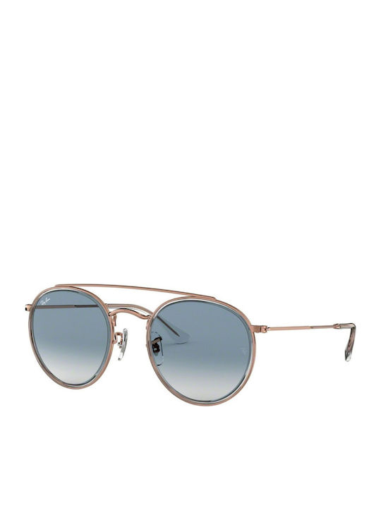 Ray Ban Round Double Bridge Унисекс Слънчеви Оч...