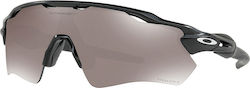Oakley Radar Ev Path Sunglasses Μαύρα with Acetate Frame & Black Lens