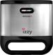 Izzy Deluxe Plus Sandwich Maker with Removable Plates for for 2 Sandwiches Sandwiches 750W Inox