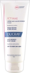 Ducray Ictyane Anti Dryness Body Cream Moisturizing Cream Restoring for Dry Skin 200ml