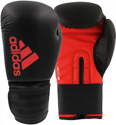 adidas Hybrid Боксови Ръкавици от Синтетична Кожа за Състезание Черен