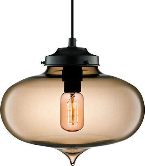 GloboStar Pomegranate Ceiling Light Honey Ball with E27 Socket 26x20x20cm