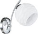 ArkoLight Classic Lamp Wall with Socket E27 Silver 40x25x40cm