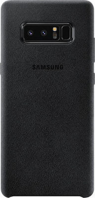 Samsung Original Alcantara Cover Umschlag Rückseite Synthetisches Leder Schwarz (Galaxy Note 8) EF-XN950ABEGWW EF-XN950ABEGUS