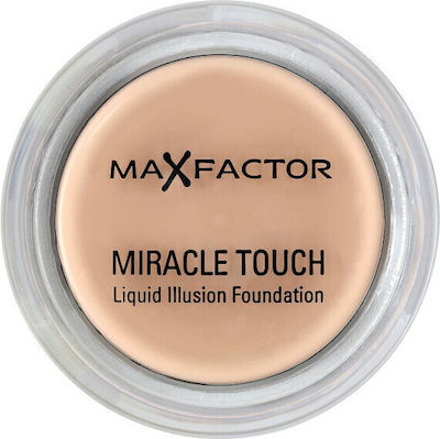 Max Factor Miracle Touch Cream Illusion Compact Make Up 55 Blushing Beige 11.5gr