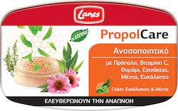 Lanes PropolCare Lozenges for Dry and Productive Cough Gluten-Free Eucalyptus & Mint 54gr