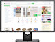Dell E2418HN IPS Monitor 23.8" FHD 1920x1080 mit Reaktionszeit 5ms GTG