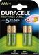 Duracell Recharge Ultra Презареждащи батерии AAA Ni-MH 850mAh 1.2V 4бр