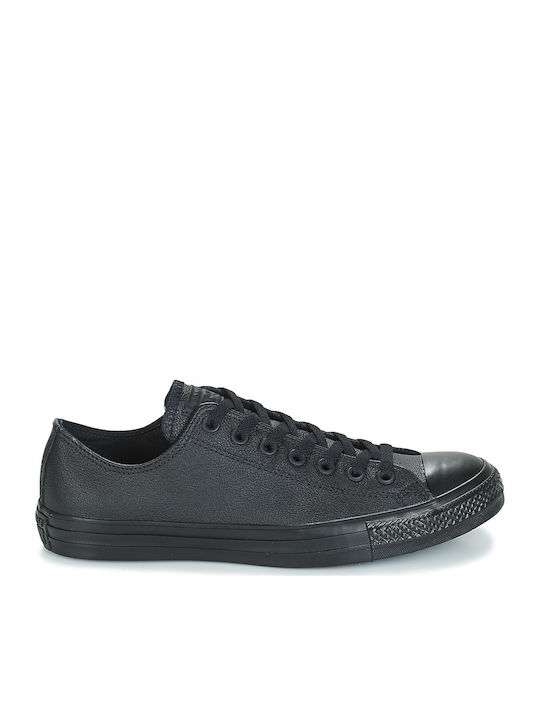 All Star Chuck Taylor Leather Low Sneakers Μαύρα