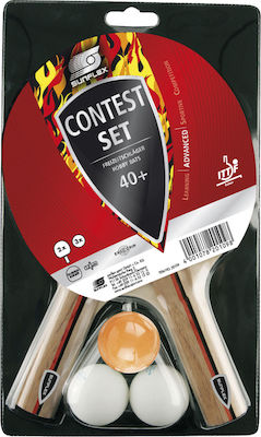 Sunflex Contest Ping Pong Racket Set for Advanced Players
