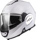 LS2 FF399 Valiant Solid Modular Helmet with Sun Visor 1700gr White