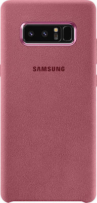 Samsung Alcantara Umschlag Rückseite Kunststoff Rosa (Galaxy Note 8) EF-XN950APEGWW