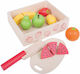 Big Jigs Holz Lebensmittelspielzeug Obst Box Für Über 2-Jährige 1Stück