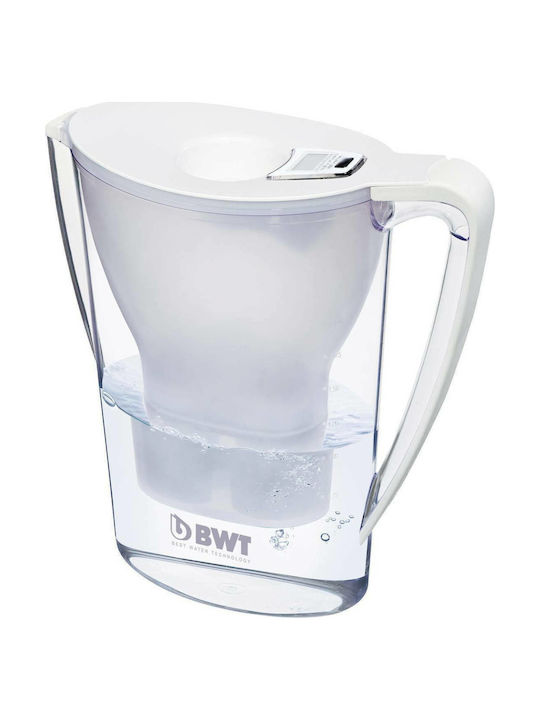 BWT Penguin Cană de Servire Plastic Alb cu Filtru 2700ml 1buc