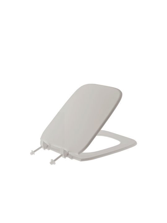 Bega Plast Πέλλα Καπάκι Λεκάνης από Βακελίτη 42.5x34.5cm Λευκό