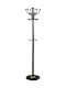 Zita Plus Metallic Coat Rack Coffee 38x38x180cm