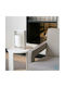 Faro Barcelona Metal Table Lamp for Socket E27 with White Base