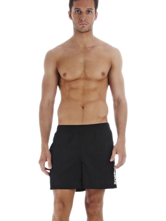 Speedo Scope 16 Men's Swimwear Shorts Black