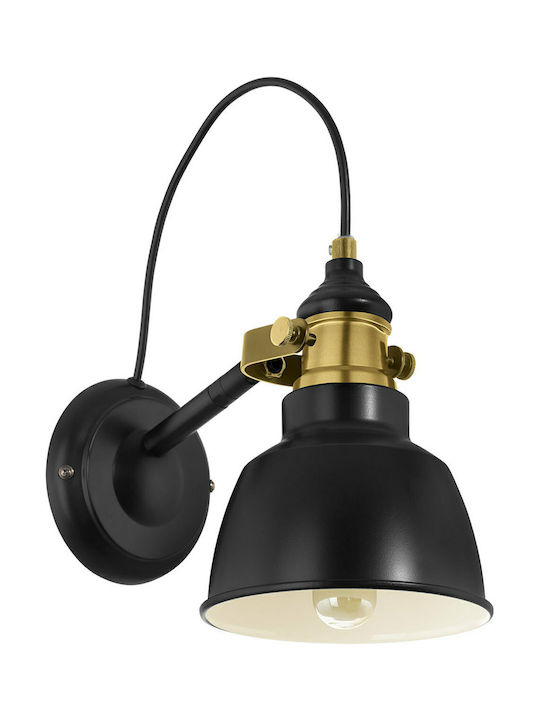 Eglo Thornford Lamp Wall Black 20cm