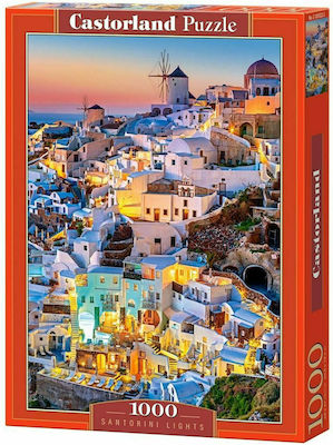 Santorini Lights Puzzle 2D 1000 Bucăți