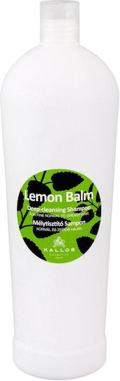 Kallos Sampon de Par Curățare Profundă Lemon Balm pentru Tip de Păr Normal 1000ml