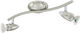 Eglo Magnum Double Spot with Socket GU10 in Silver Color
